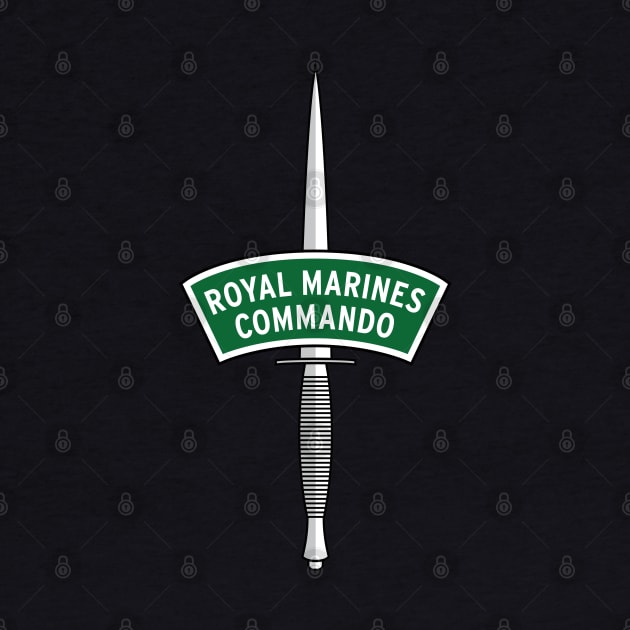 Royal Marines Commando Insignia by Mandra